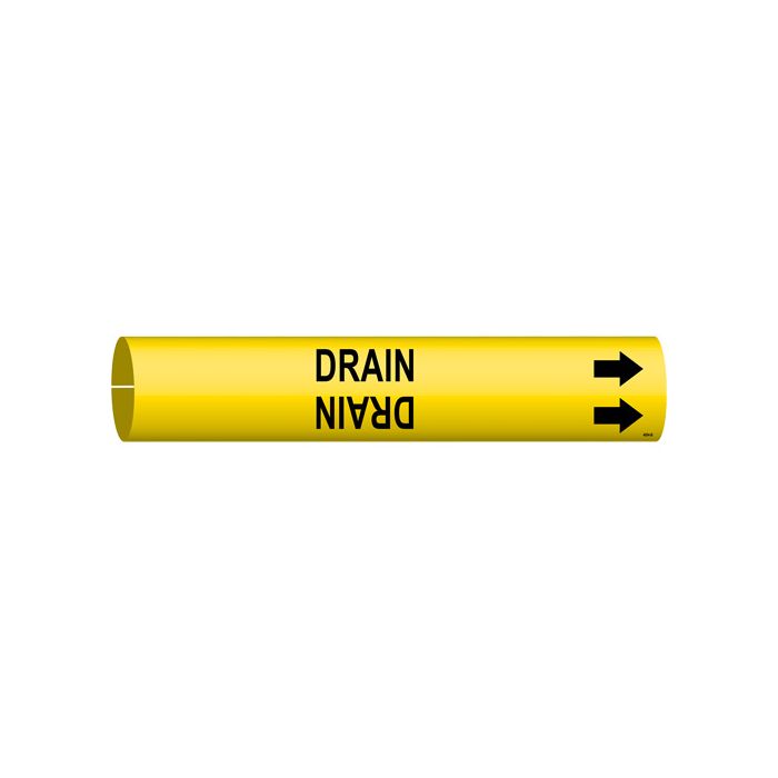 "Drain" Pipe Marker