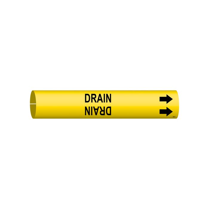 "Drain" Pipe Marker