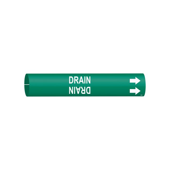 "Drain" Pipe Marker