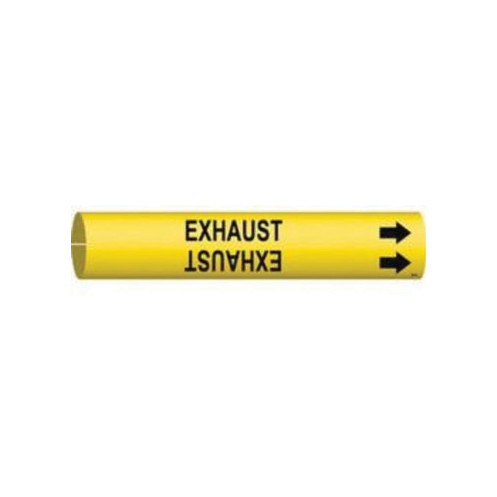 "Exhaust" Pipe Marker
