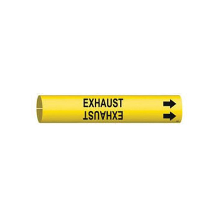 "Exhaust" Pipe Marker