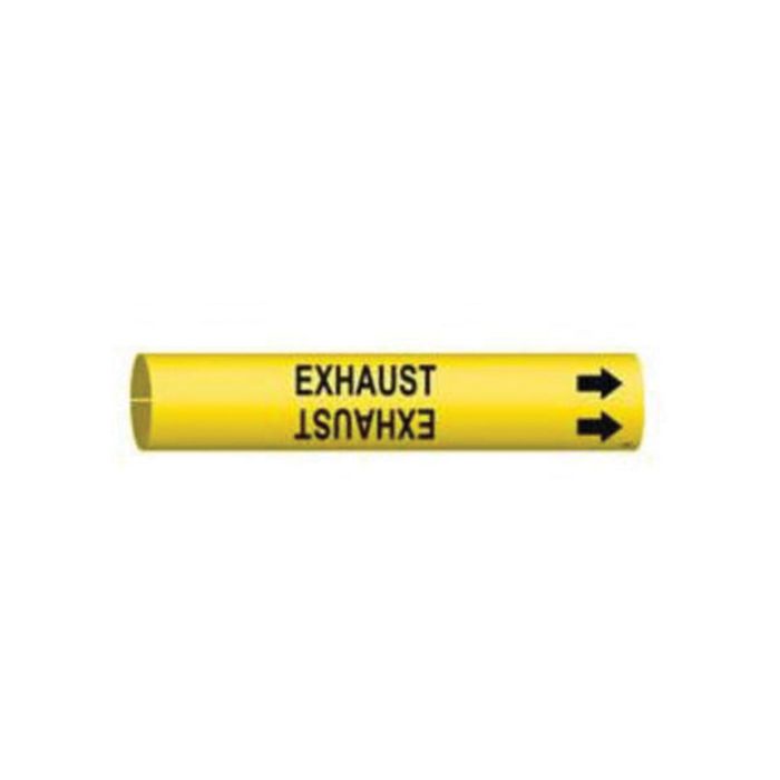 "Exhaust" Pipe Marker