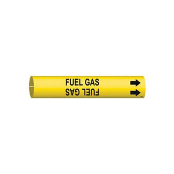 "Fuel Gas" Pipe Marker