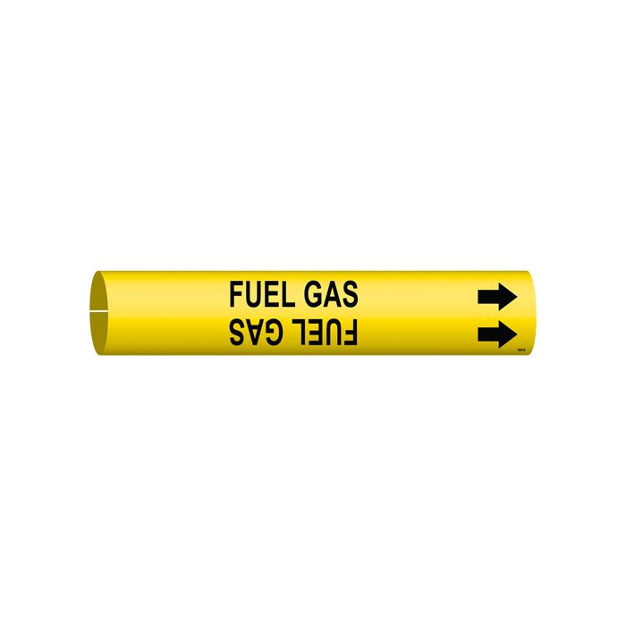 "Fuel Gas" Pipe Marker