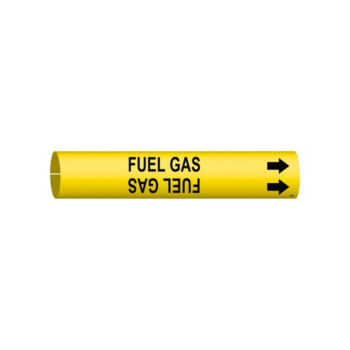 "Fuel Gas" Pipe Marker