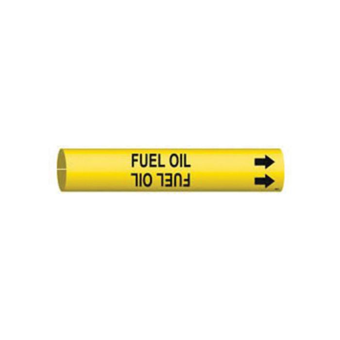 "Fuel Oil" Pipe Marker