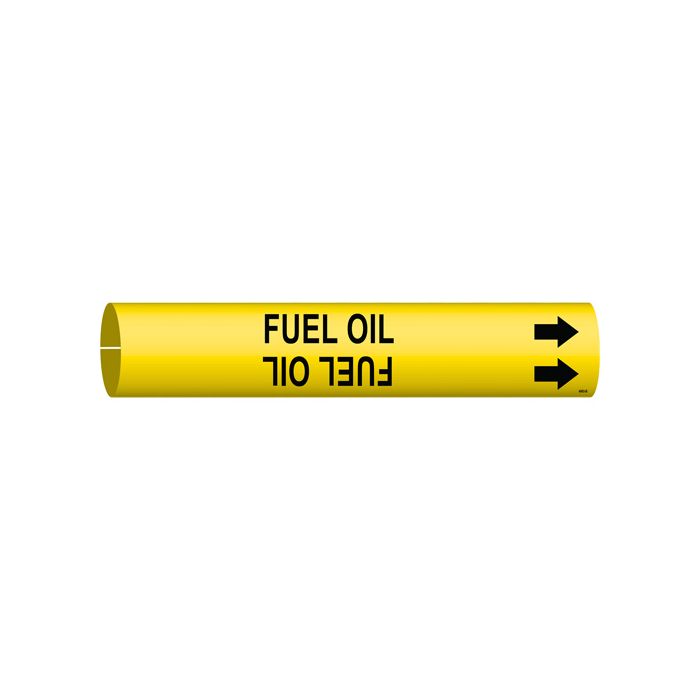 "Fuel Oil" Pipe Marker