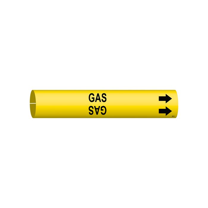 "Gas" Pipe Marker