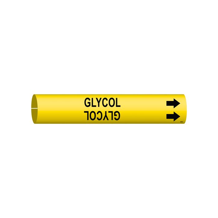 "Glycol" Pipe Marker