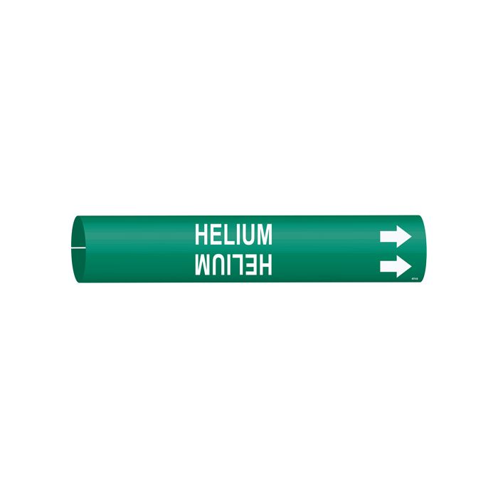 "Helium" Pipe Marker