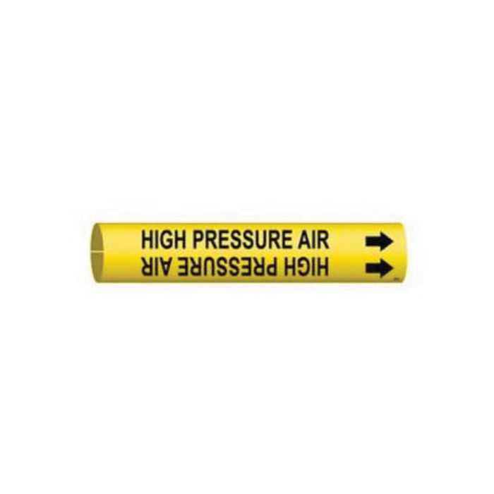 "High Pressure Air" Pipe Marker