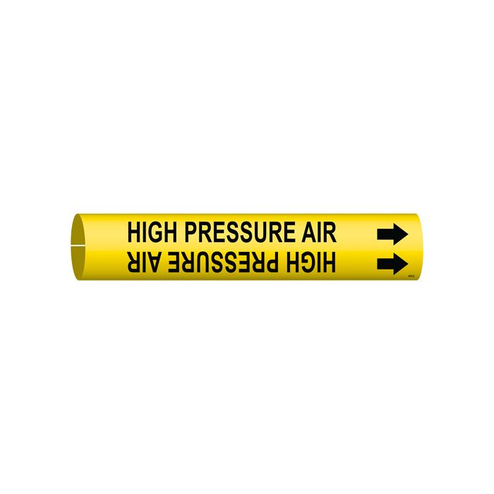 "High Pressure Air" Pipe Marker