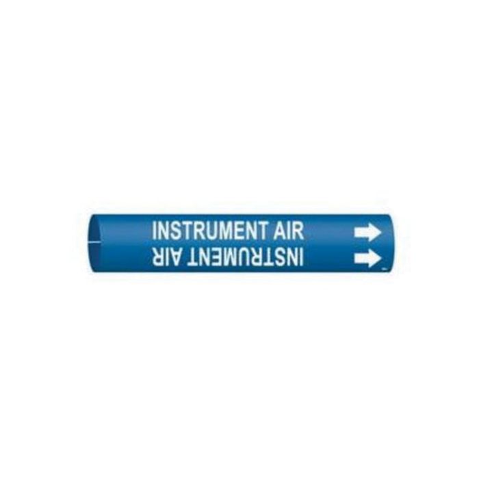 "Instrument Air" Pipe Marker