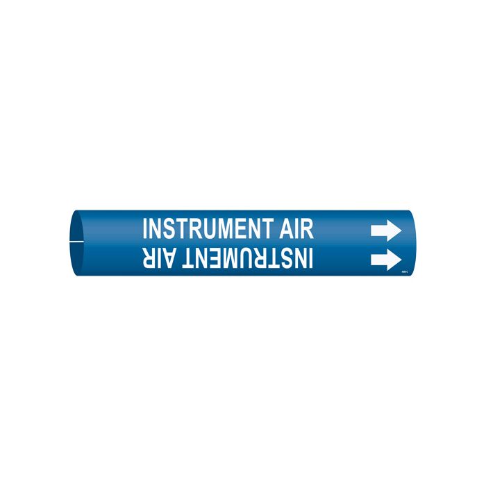 "Instrument Air" Pipe Marker