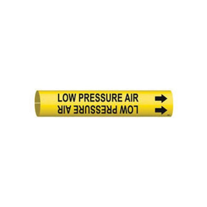 "Low Pressure Air" Pipe Marker