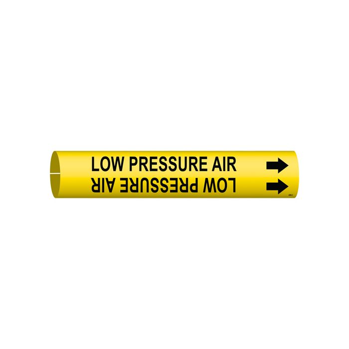"Low Pressure Air" Pipe Marker
