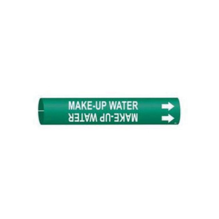 "Make-Up Water" Pipe Marker