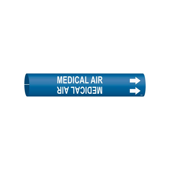 "Medical Air" Pipe Marker