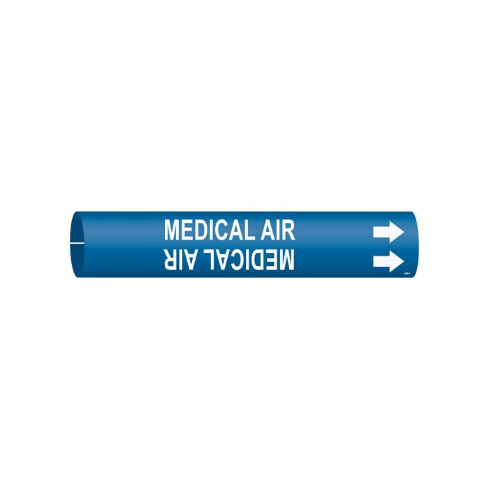 "Medical Air" Pipe Marker
