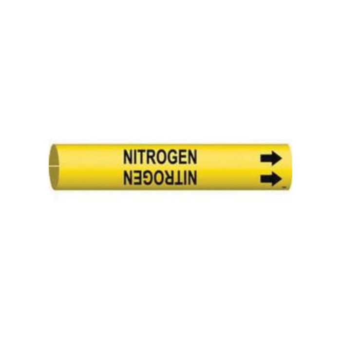 "Nitrogen" Pipe Marker