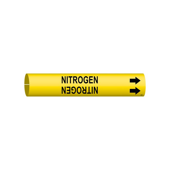 "Nitrogen" Pipe Marker