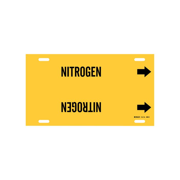 "Nitrogen" Pipe Marker