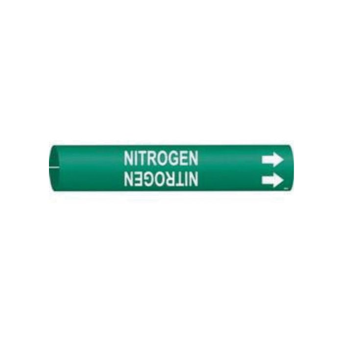 "Nitrogen" Pipe Marker