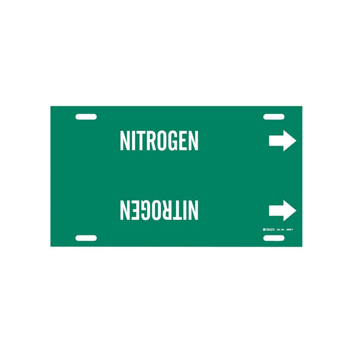 "Nitrogen" Pipe Marker