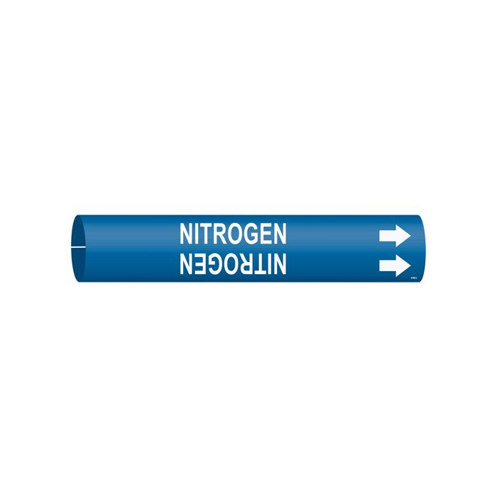 "Nitrogen" Pipe Marker