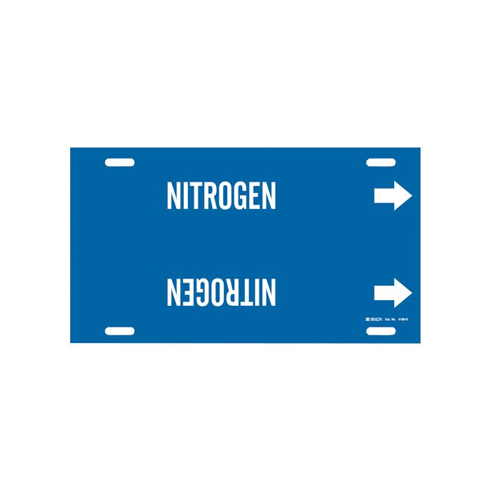 "Nitrogen" Pipe Marker