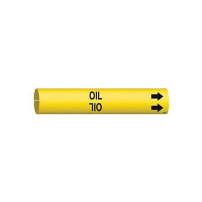 "Oil" Pipe Marker