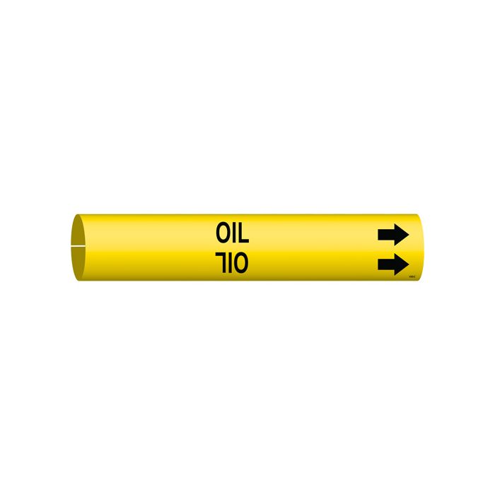 "Oil" Pipe Marker