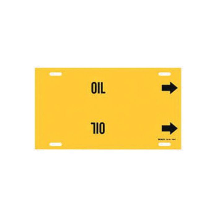 "Oil" Pipe Marker