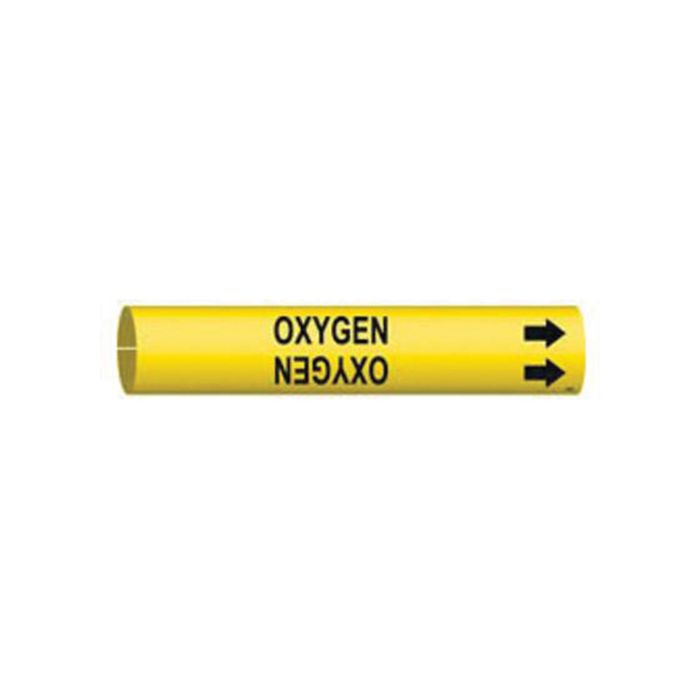 "Oxygen" Pipe Marker