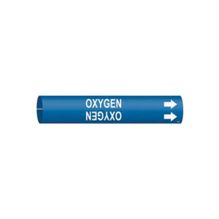 "Oxygen" Pipe Marker