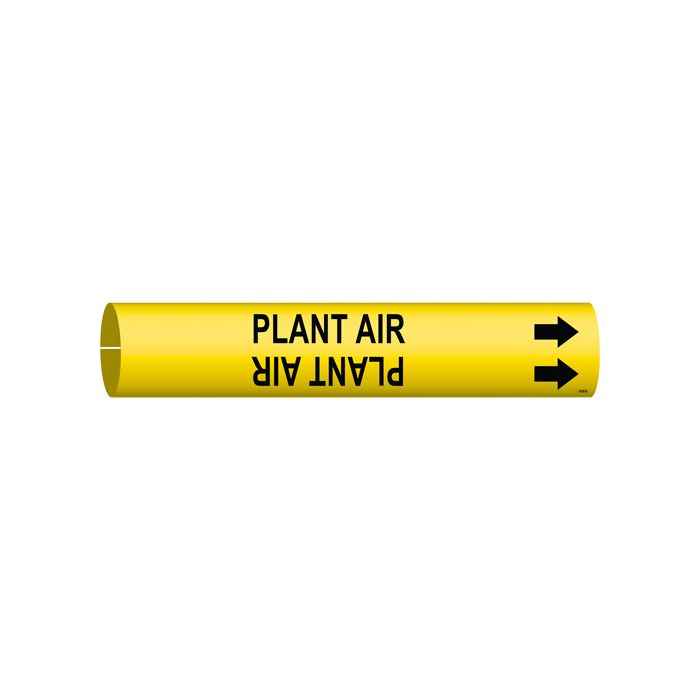 "Plant Air" Pipe Marker