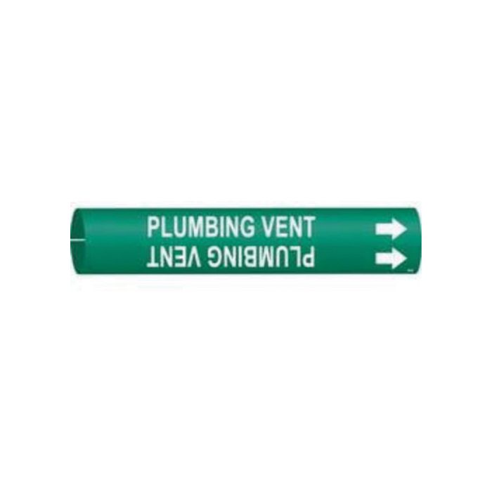 "Plumbing Vent" Pipe Marker