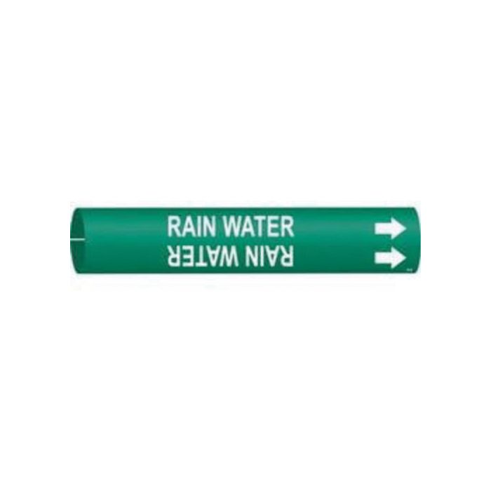 "Rain Water" Pipe Marker