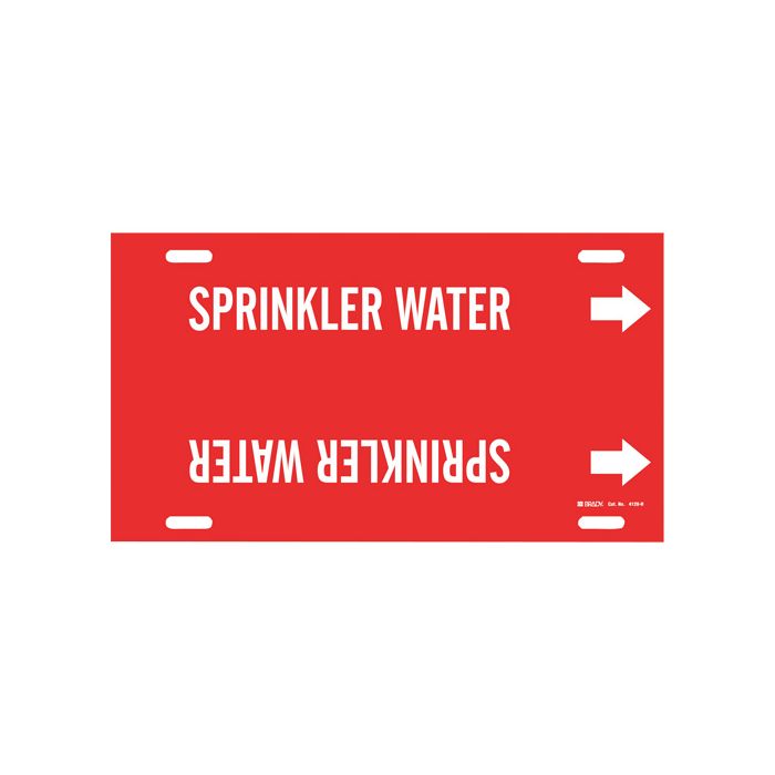 "Sprinkler Water" Pipe Marker
