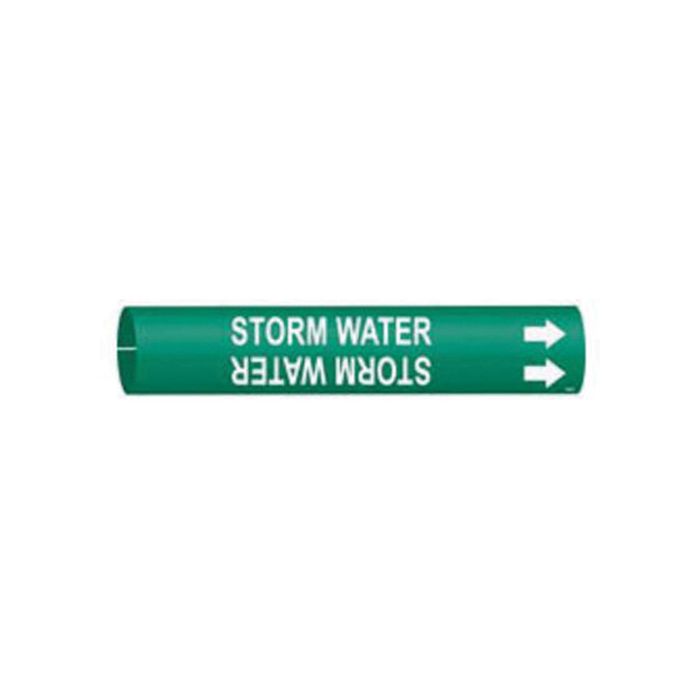 "Storm Water" Pipe Marker