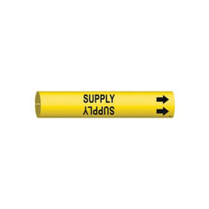 "Supply" Pipe Marker