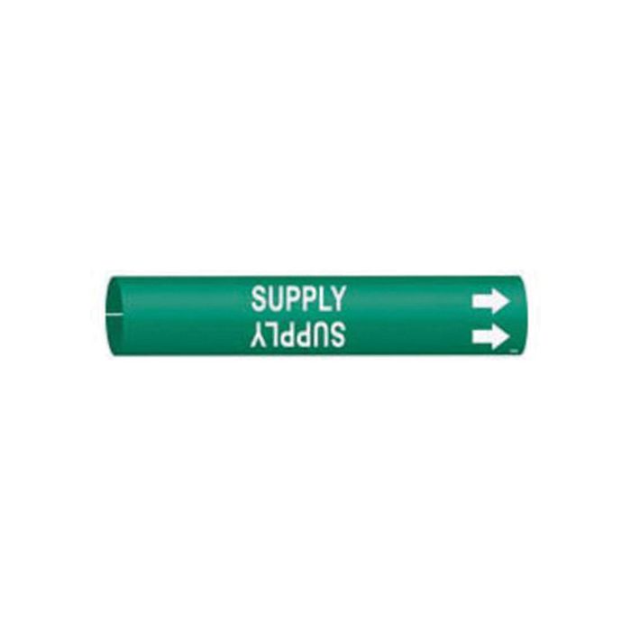 "Supply" Pipe Marker
