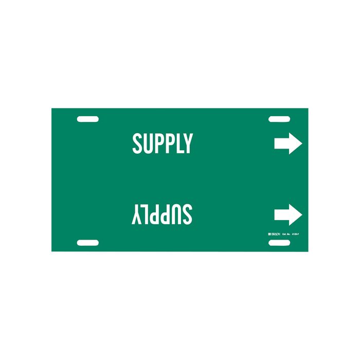 "Supply" Pipe Marker
