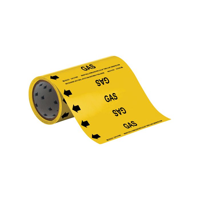 "Gas" Roll Form Pipe Markers