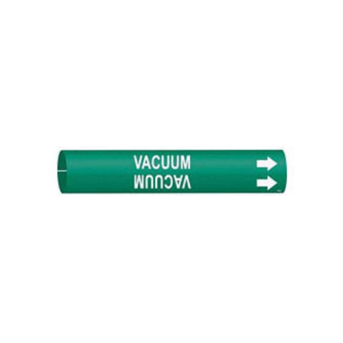 "Vacuum" Pipe Marker