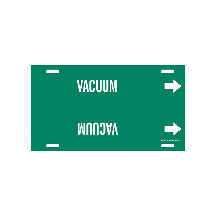 "Vacuum" Pipe Marker