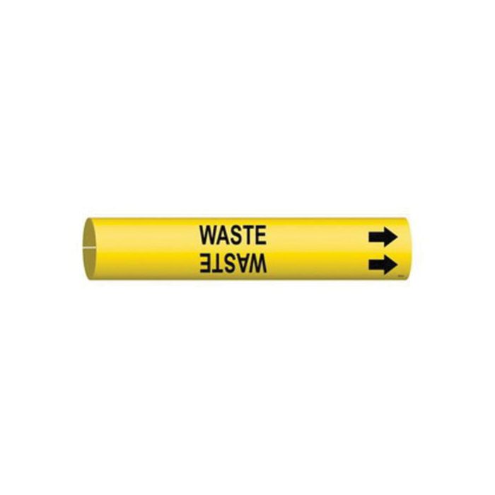 "Waste" Pipe Marker