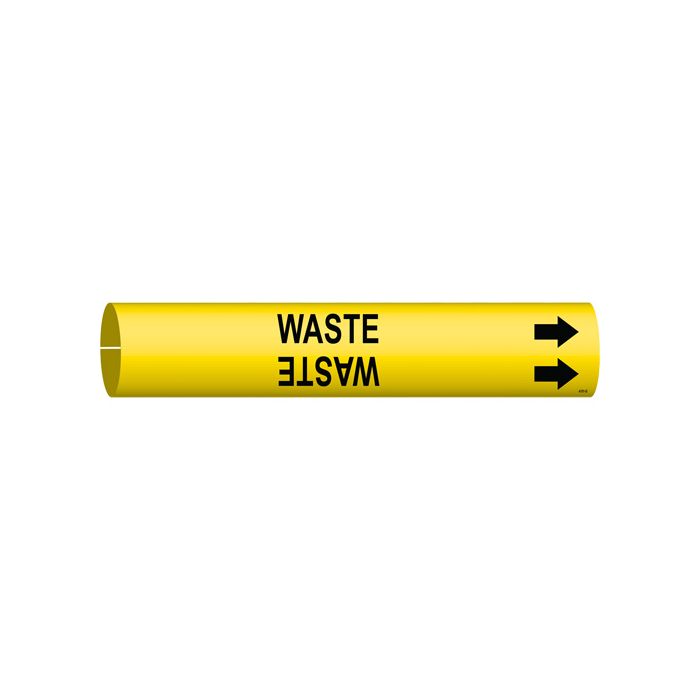 "Waste" Pipe Marker