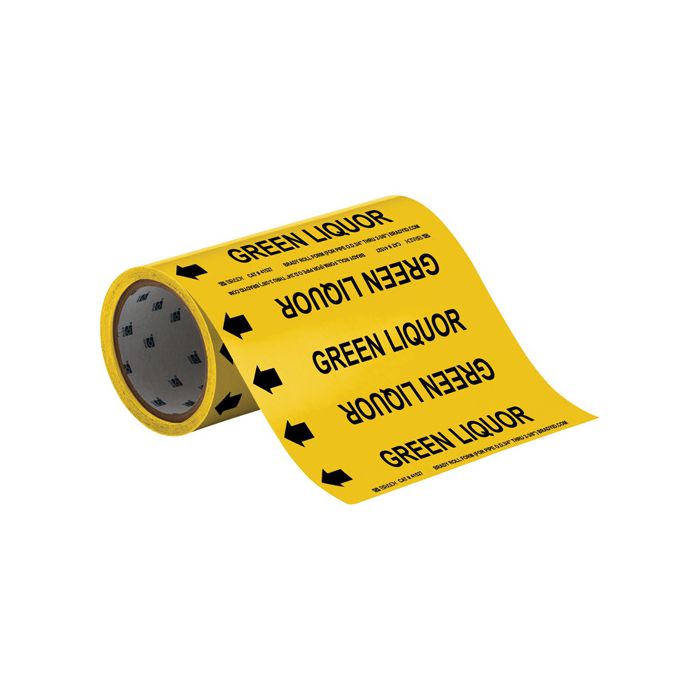 "Green Liquor" Roll Form Pipe Markers