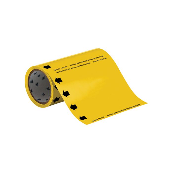 Blank Roll Form Pipe Marker with Arrow